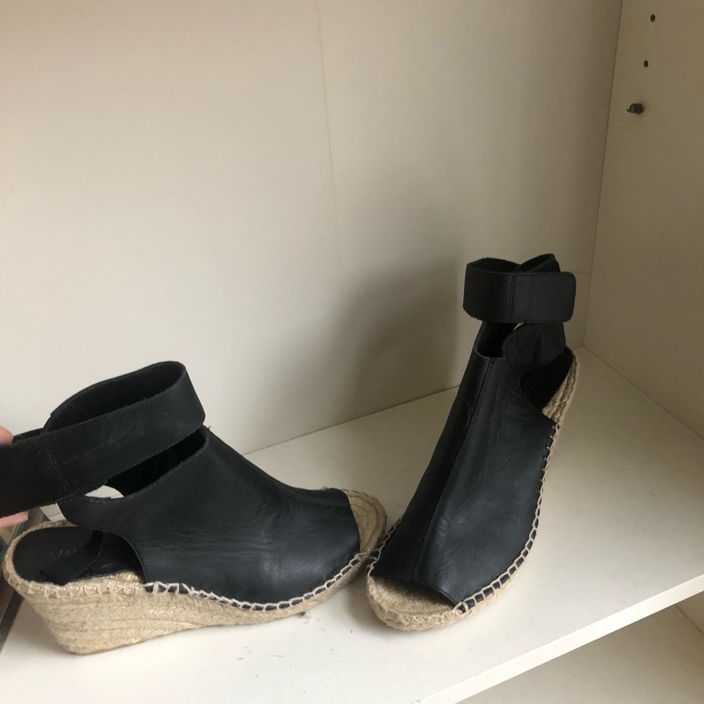 Black Vince Seymour espadrille